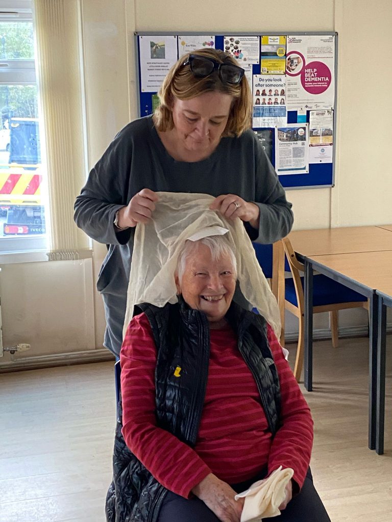 Bingley Belles first aid session.
